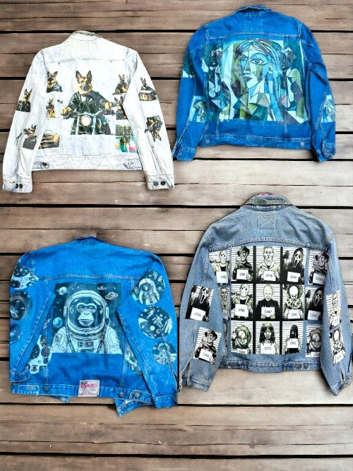 Fashion Custom Starwars Jean Jacket