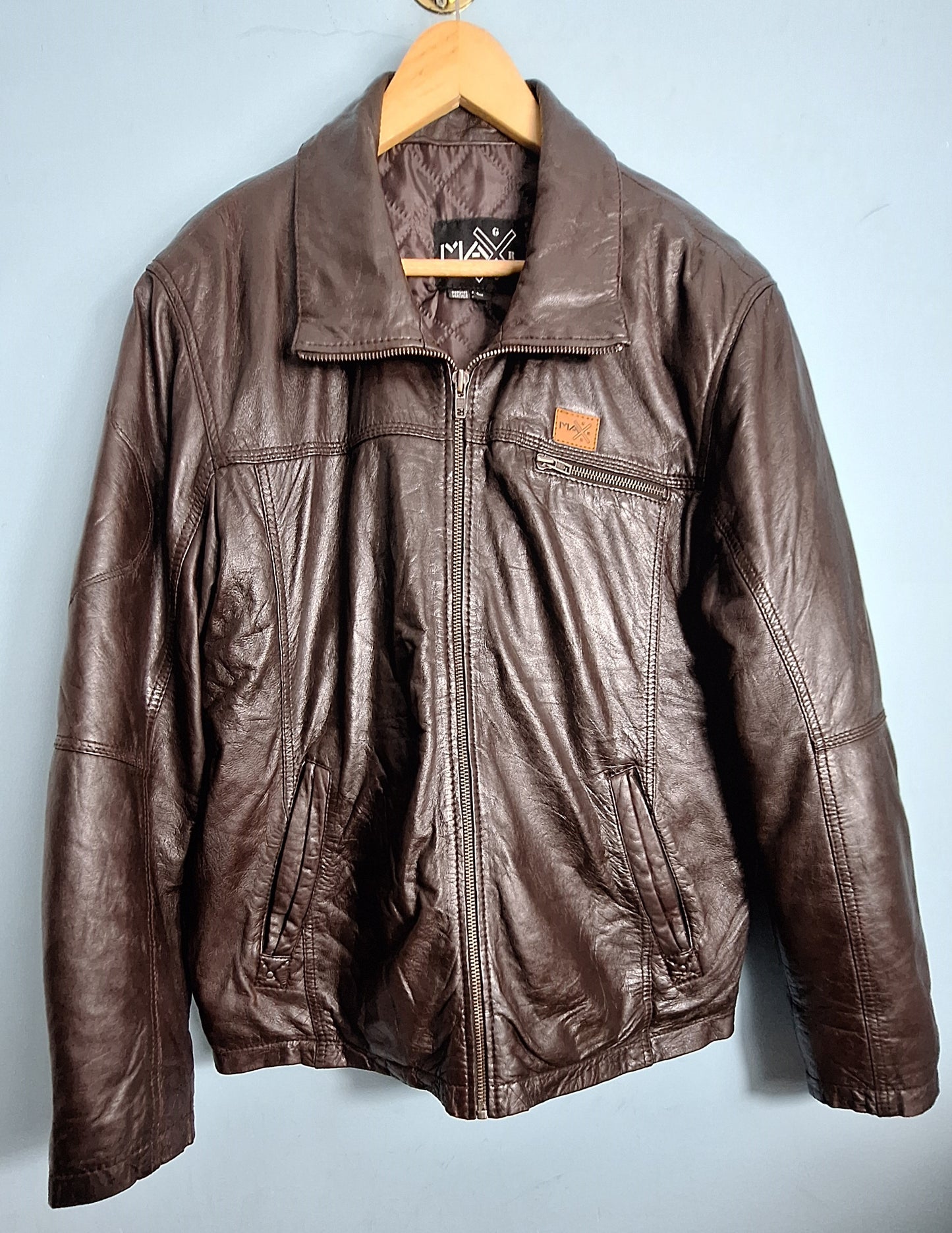 MAXGRG Premium Genuine Leather Jacket – Timeless & Durable
