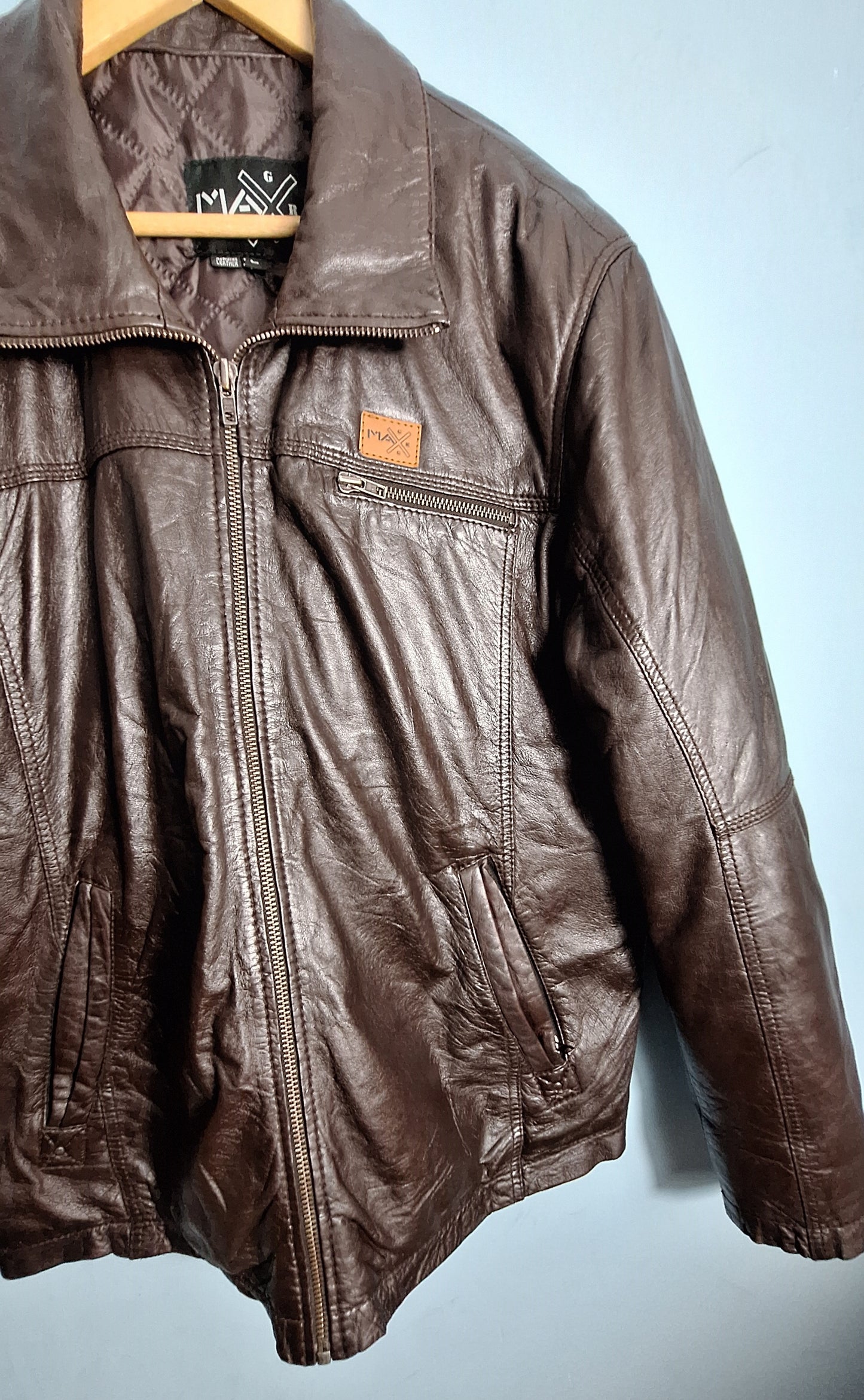 MAXGRG Premium Genuine Leather Jacket – Timeless & Durable