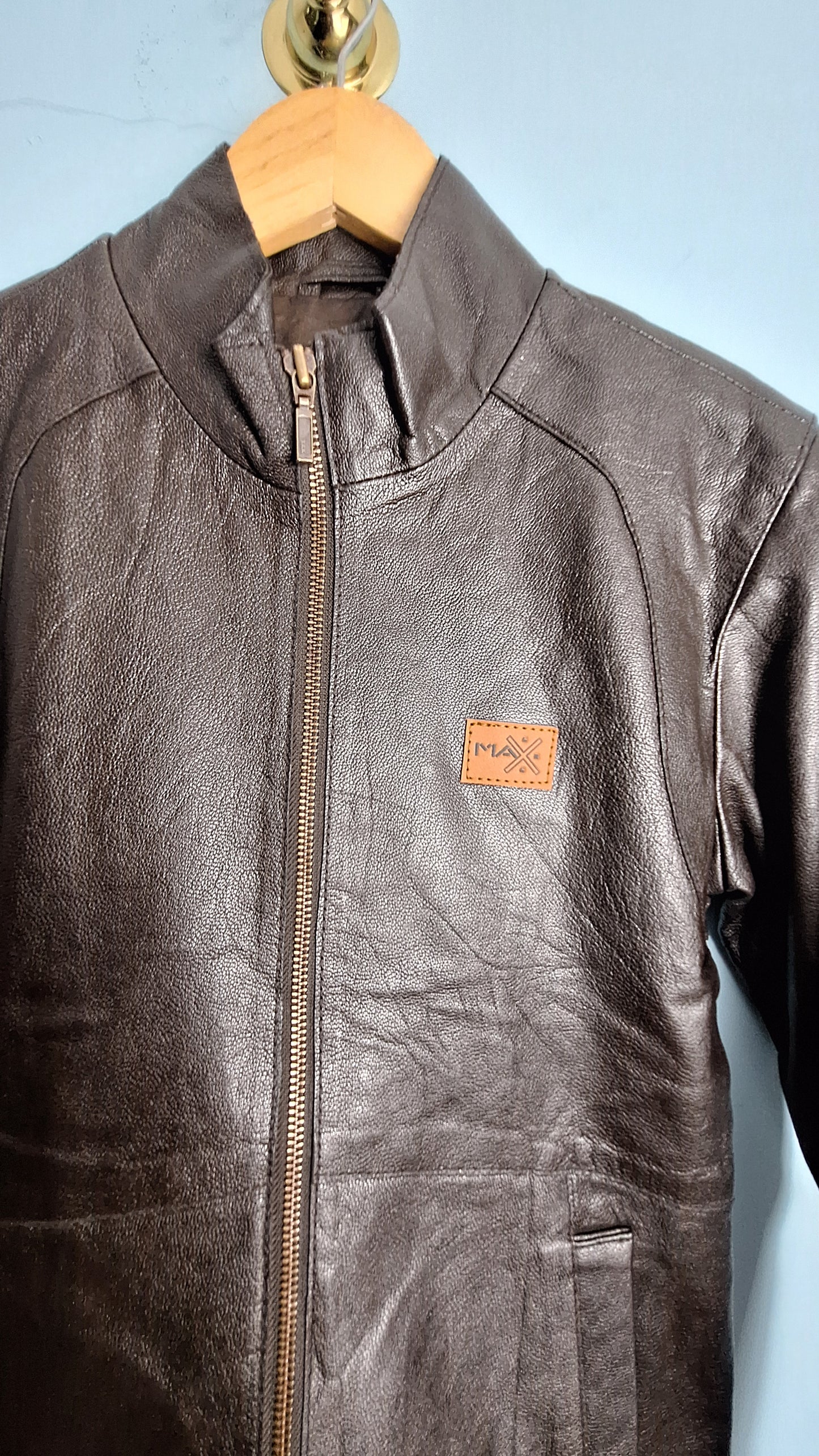MAXGRG Genuine Leather Jacket – Classic & Stylish Premium Outerwear