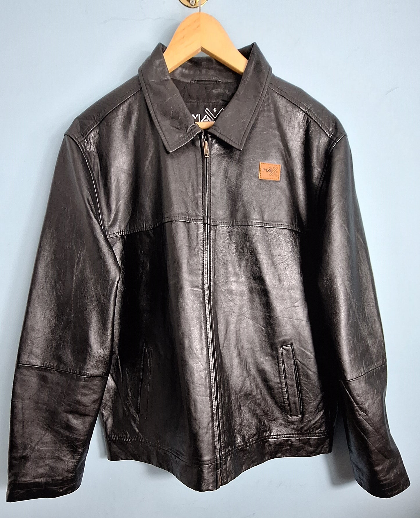 Genuine Leather Jacket - Premium Men's Outerwear with Quilted Lining l MAXGRG