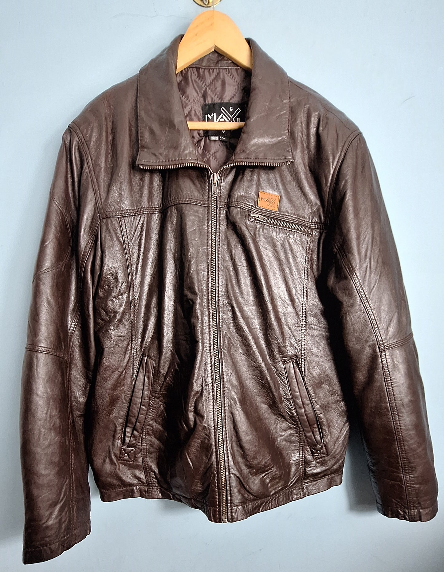 MAXGRG Premium Genuine Leather Jacket – Timeless & Durable
