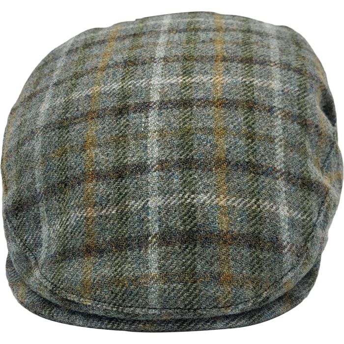 green tartan cap