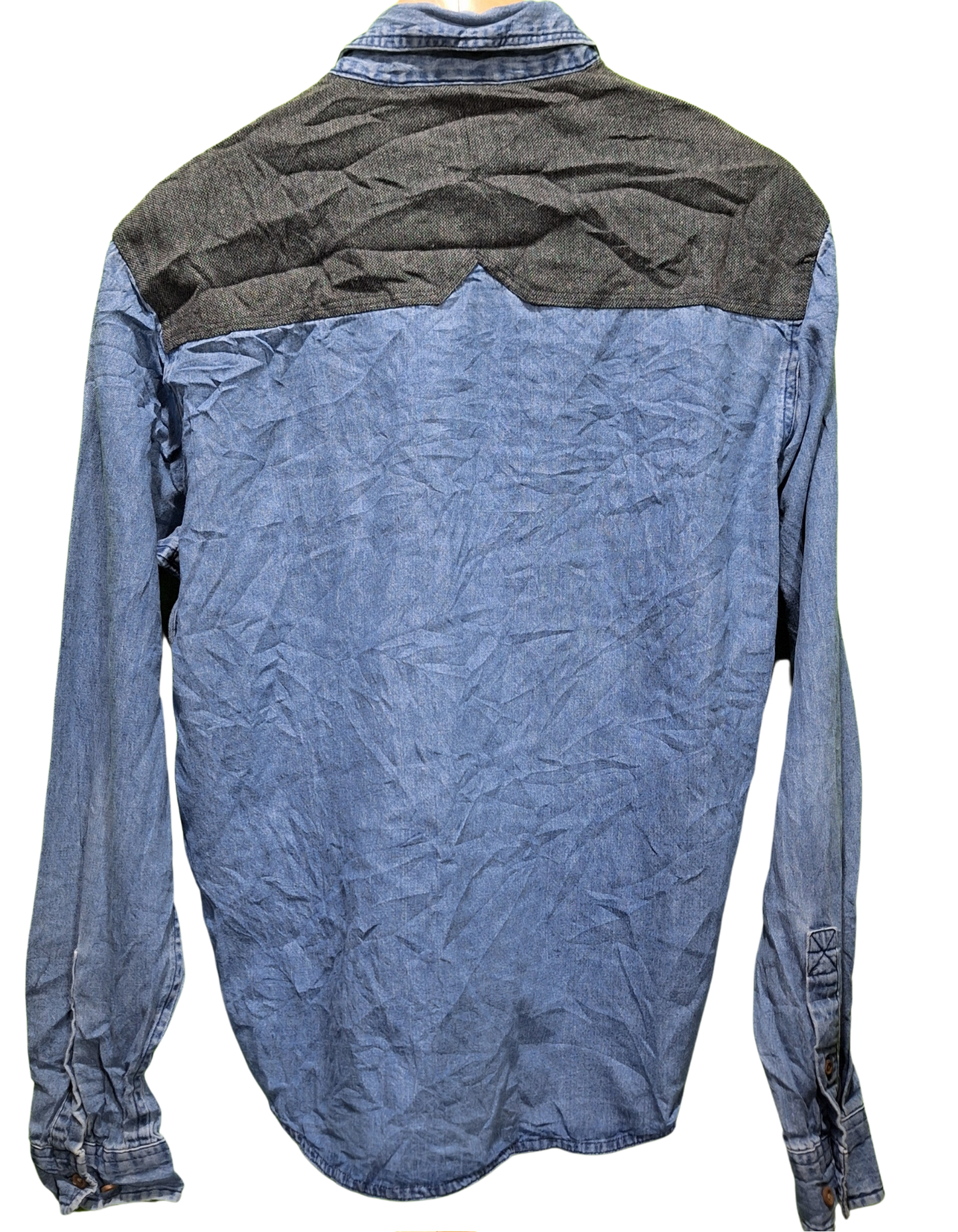 Vintage Denim Shirt Mystery Box – Authentic 90s Workwear Denim Shirts, One-of-a-Kind Surprise Vintage Shirt, Unisex Retro Style Gift