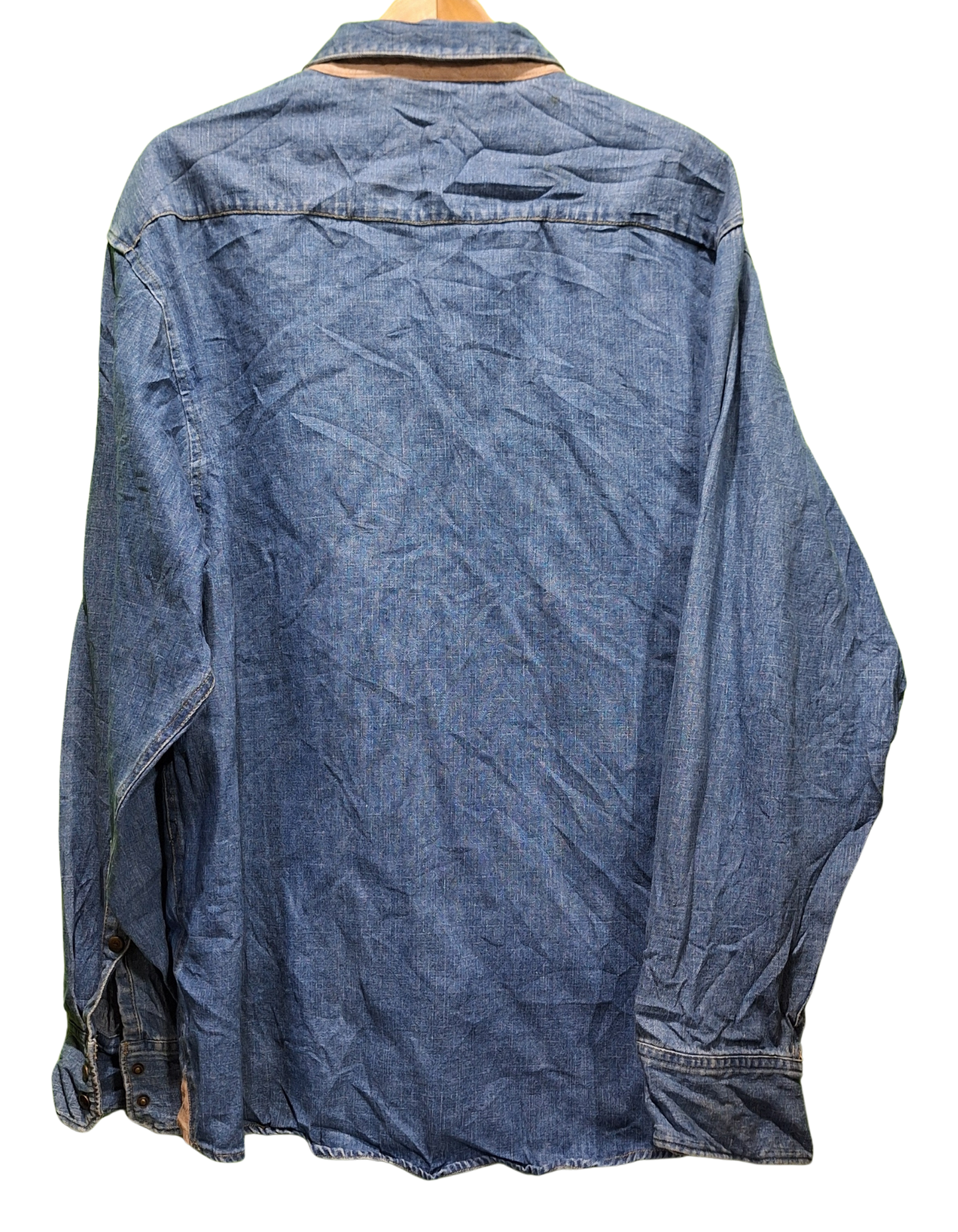 Vintage Denim Shirt Mystery Box – Authentic 90s Workwear Denim Shirts, One-of-a-Kind Surprise Vintage Shirt, Unisex Retro Style Gift