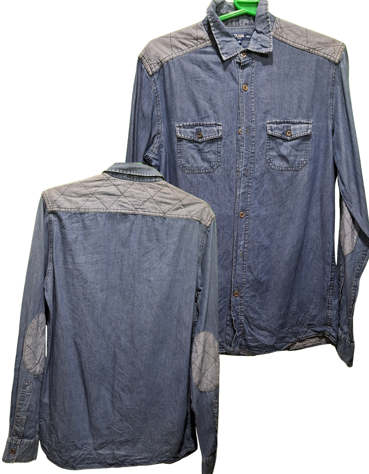 Vintage Denim Shirt Mystery Box – Authentic 90s Workwear Denim Shirts, One-of-a-Kind Surprise Vintage Shirt, Unisex Retro Style Gift