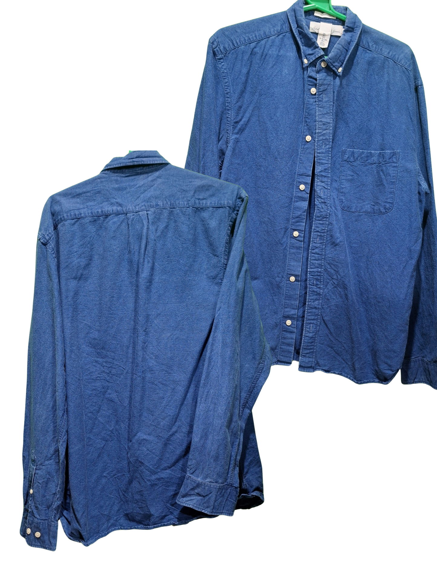 Vintage Denim Shirt Mystery Box – Authentic 90s Workwear Denim Shirts, One-of-a-Kind Surprise Vintage Shirt, Unisex Retro Style Gift