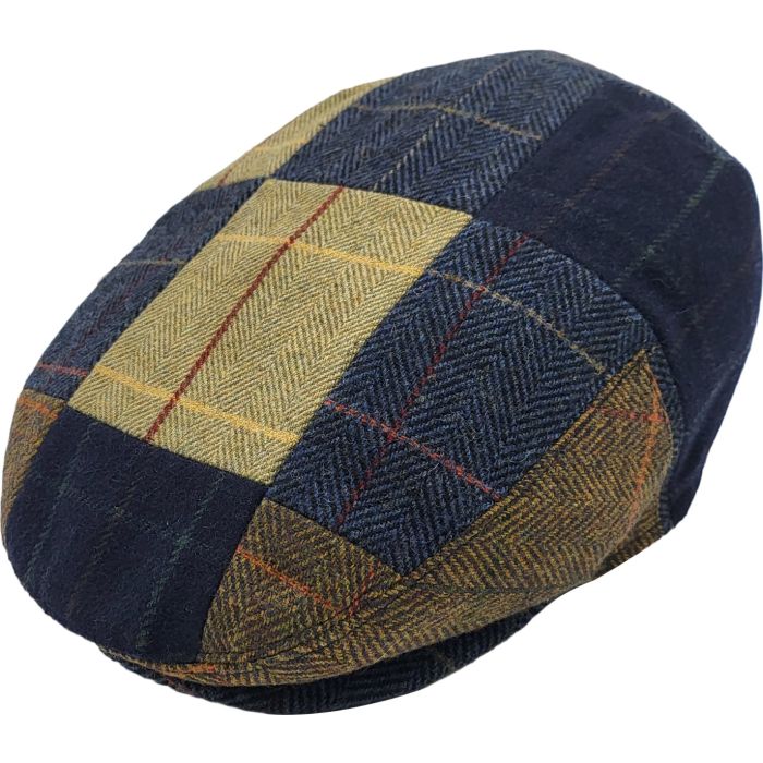 patchwork-flat-cap