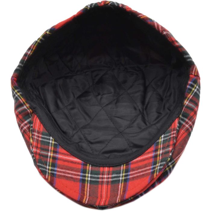 red Tartan caps