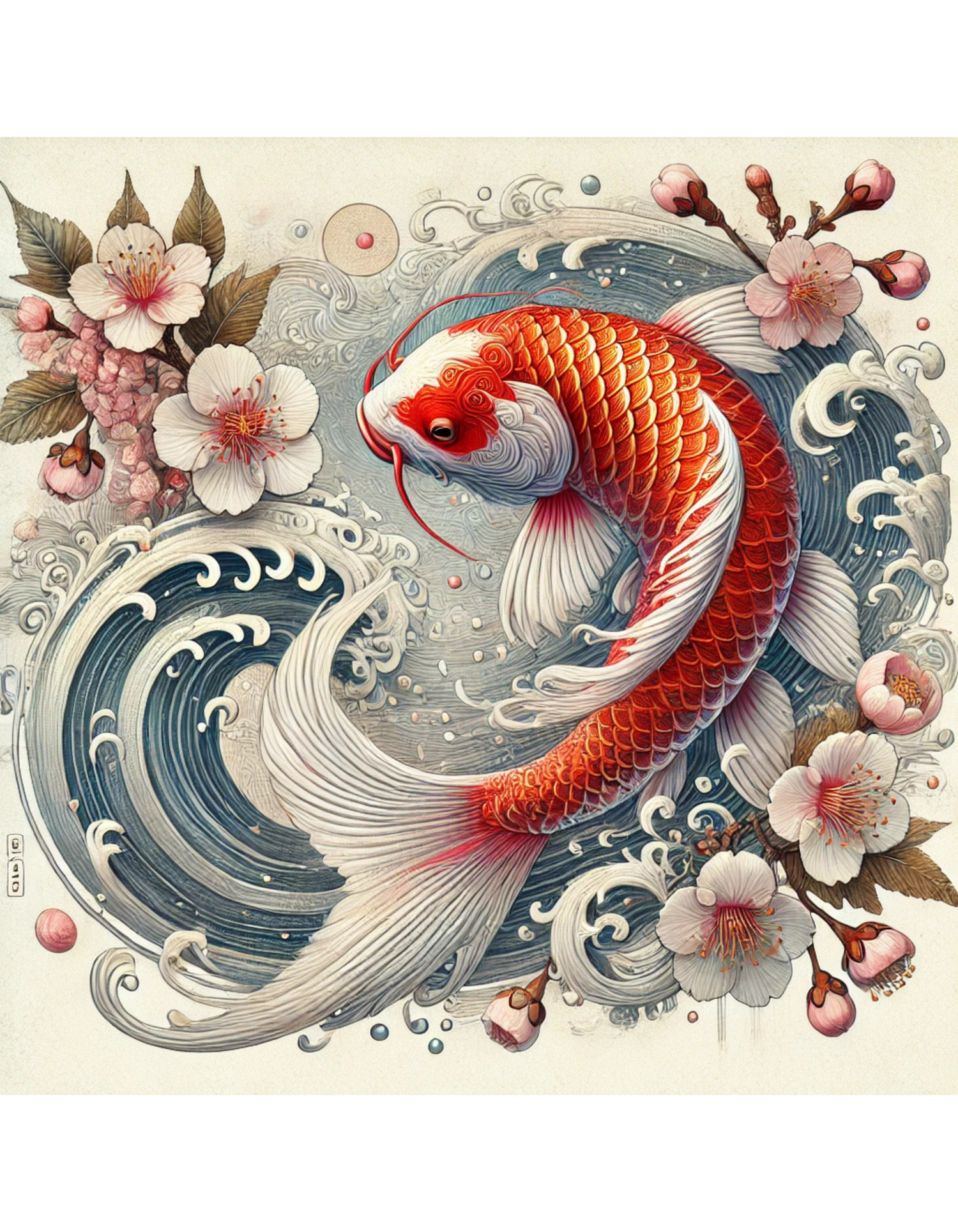 Japanese Koi Fish