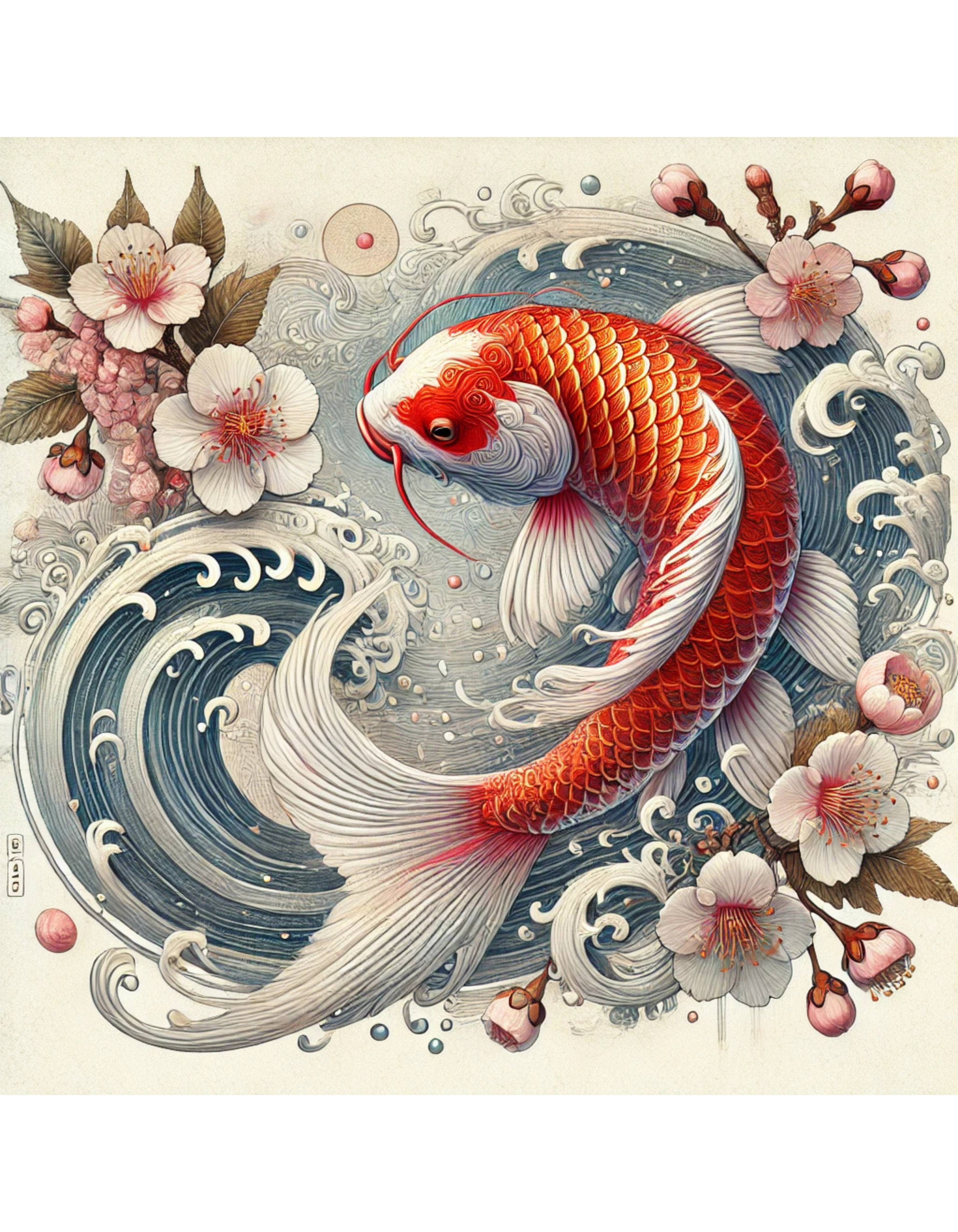 Japanese Koi Fish
