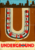 U for Underground Poster