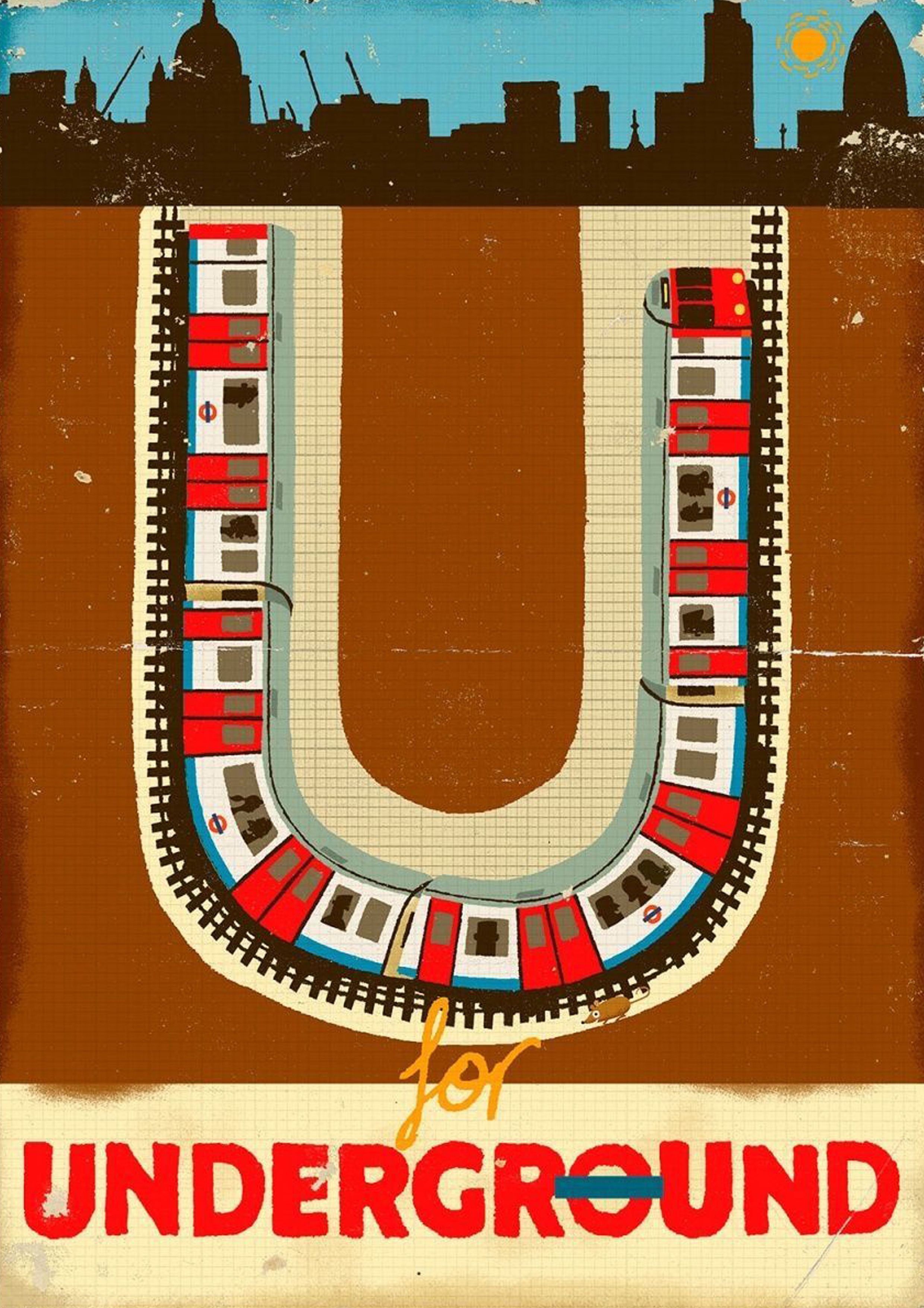 U for Underground Poster
