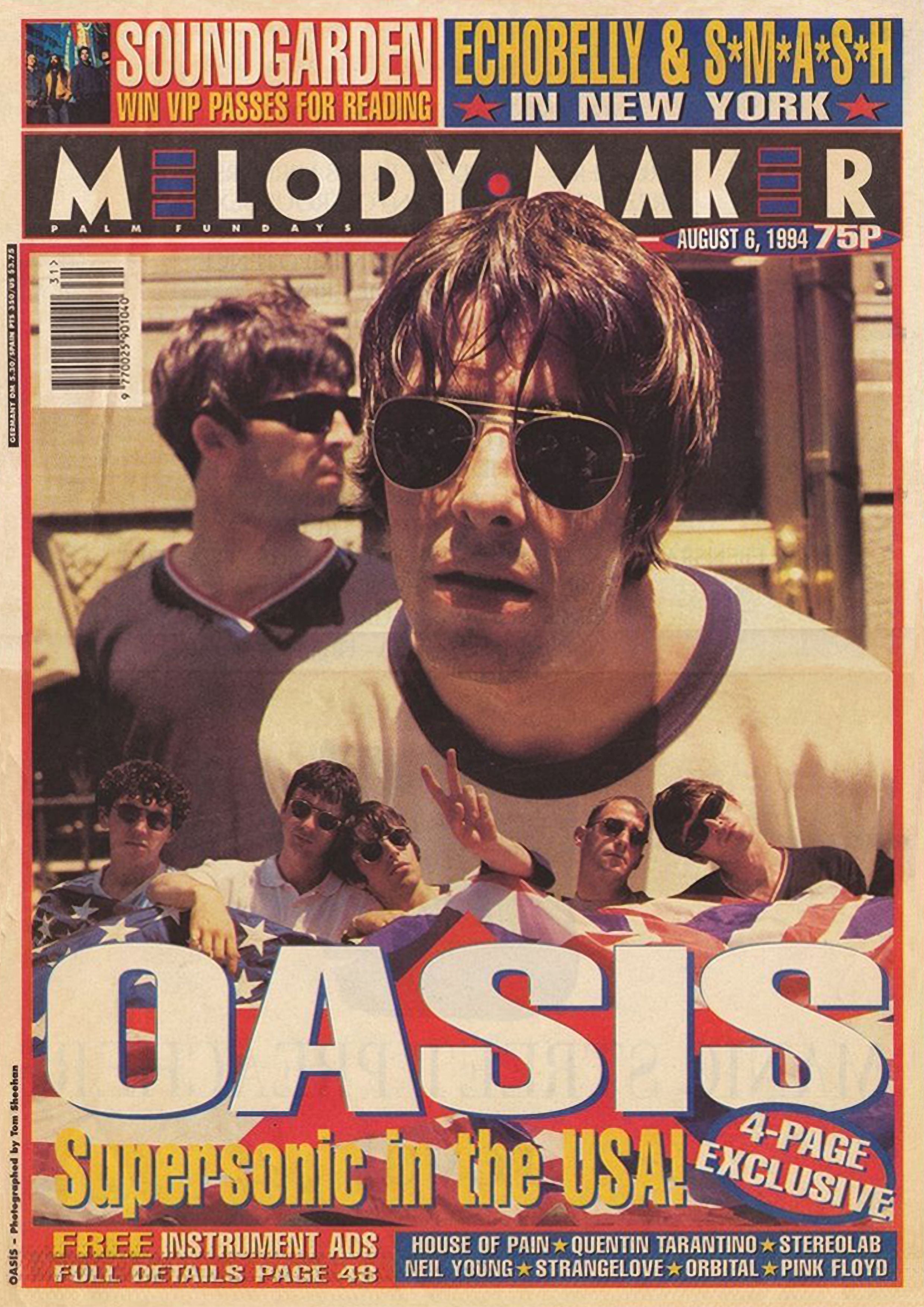 Melody Maker Oasis Poster