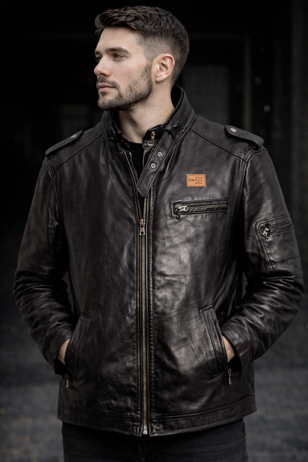 leather jacket MAXGRG