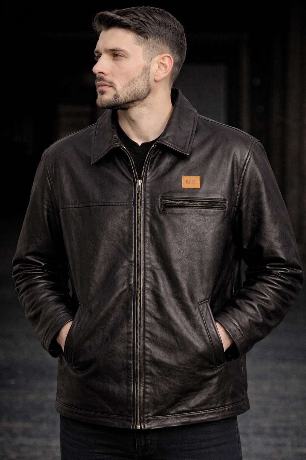 leather jacket MAXGRG