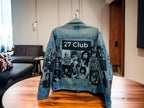 Club 27 Printed Customised Graphic Denim Jackets - MAXGRG