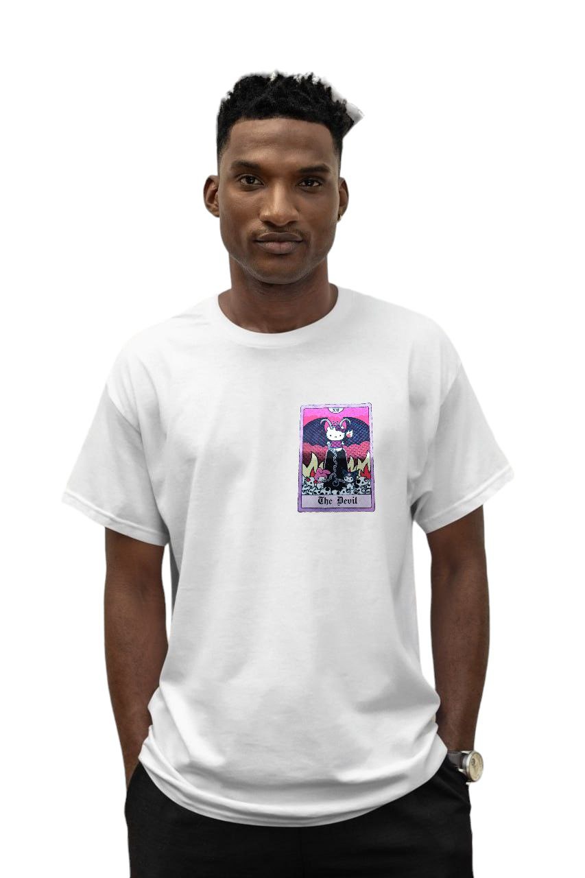 Kuromi [A6 Size Print] Custom T-shirt - Graphic Unisex T-shirt | Various Color & Sizes