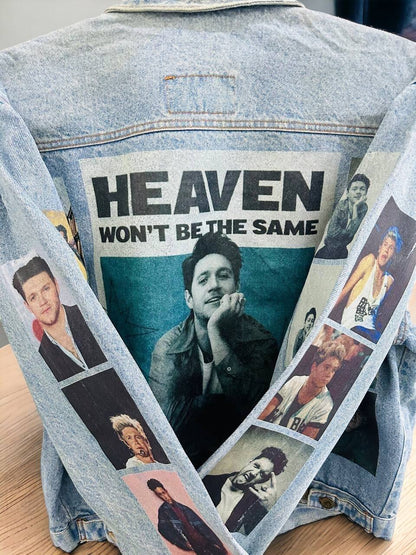 Niall Horan Customised Denim Jacket l Printed Denim Jacket