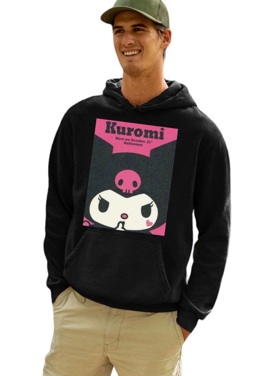 Kuromi Custom Unisex Graphic Hoodie | Rock Band Graphic Hoodie | Different Color & Sizes from Kids to Adult