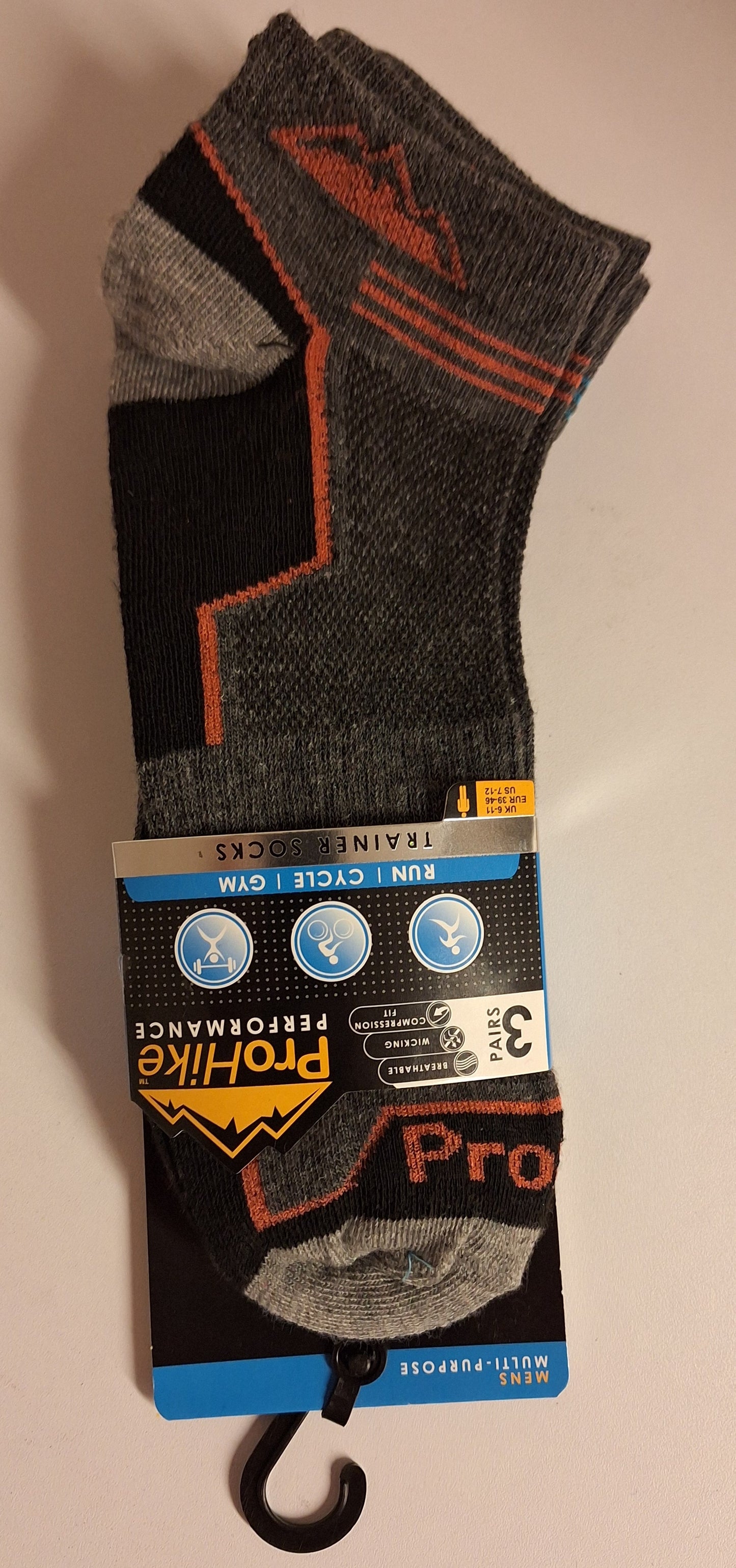 ProHike Performance Trainer Socks – The Ultimate Activewear Socks for Men