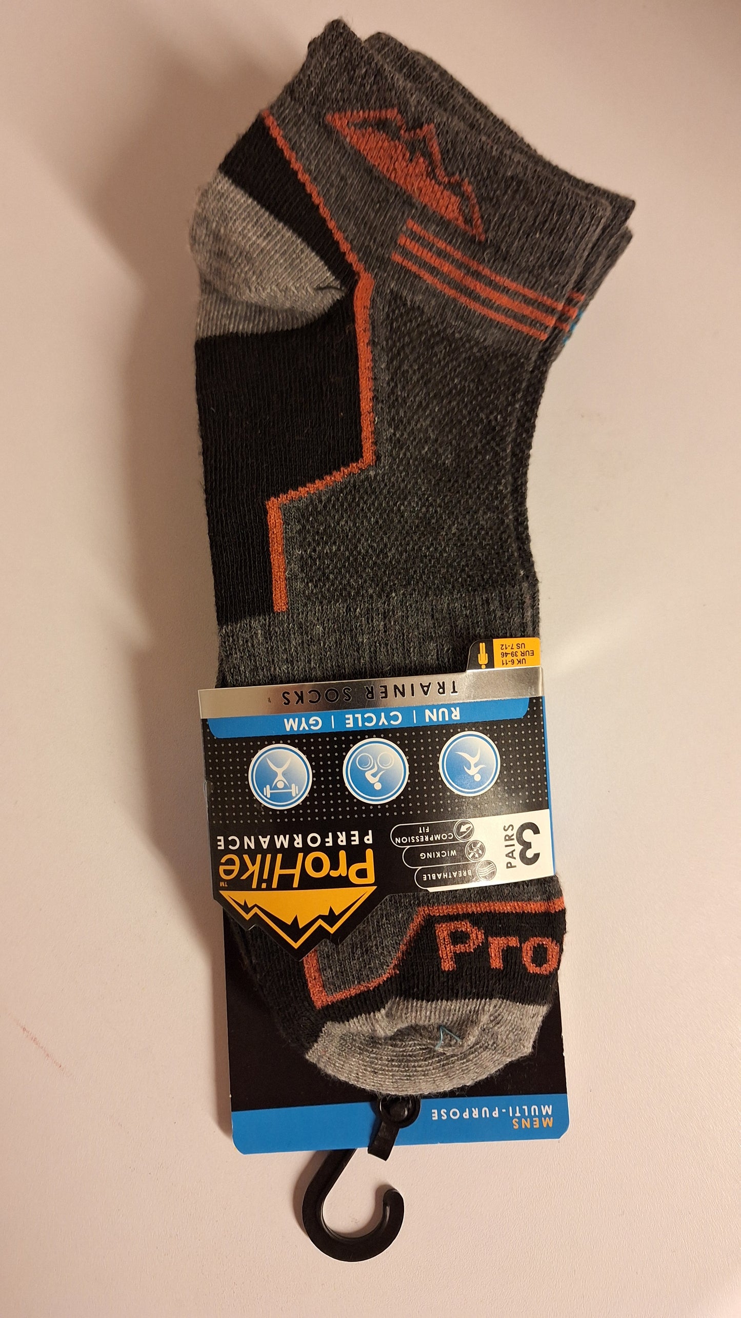 ProHike Performance Trainer Socks – The Ultimate Activewear Socks for Men