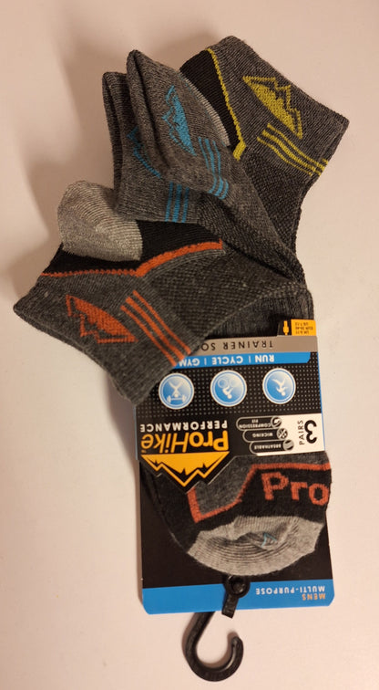 ProHike Performance Trainer Socks – The Ultimate Activewear Socks for Men