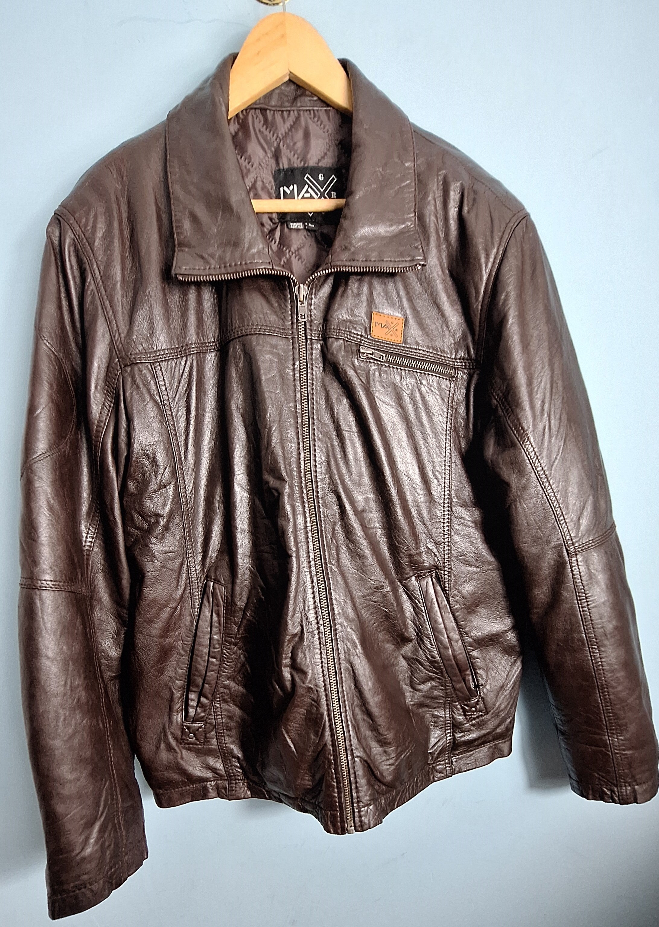 03 MAXGRG Premium Genuine Leather Jacket – MAXGRG