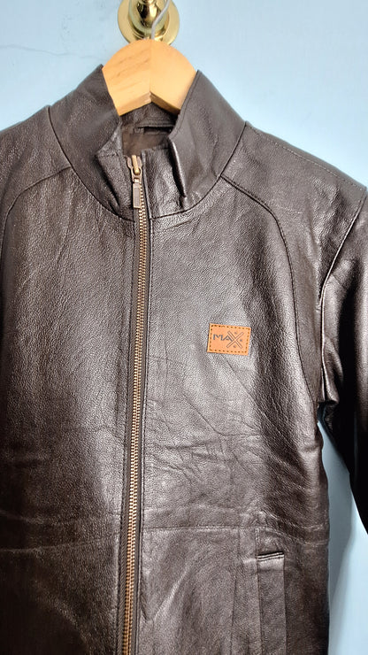 MAXGRG Genuine Leather Jacket – Classic & Stylish Premium Outerwear