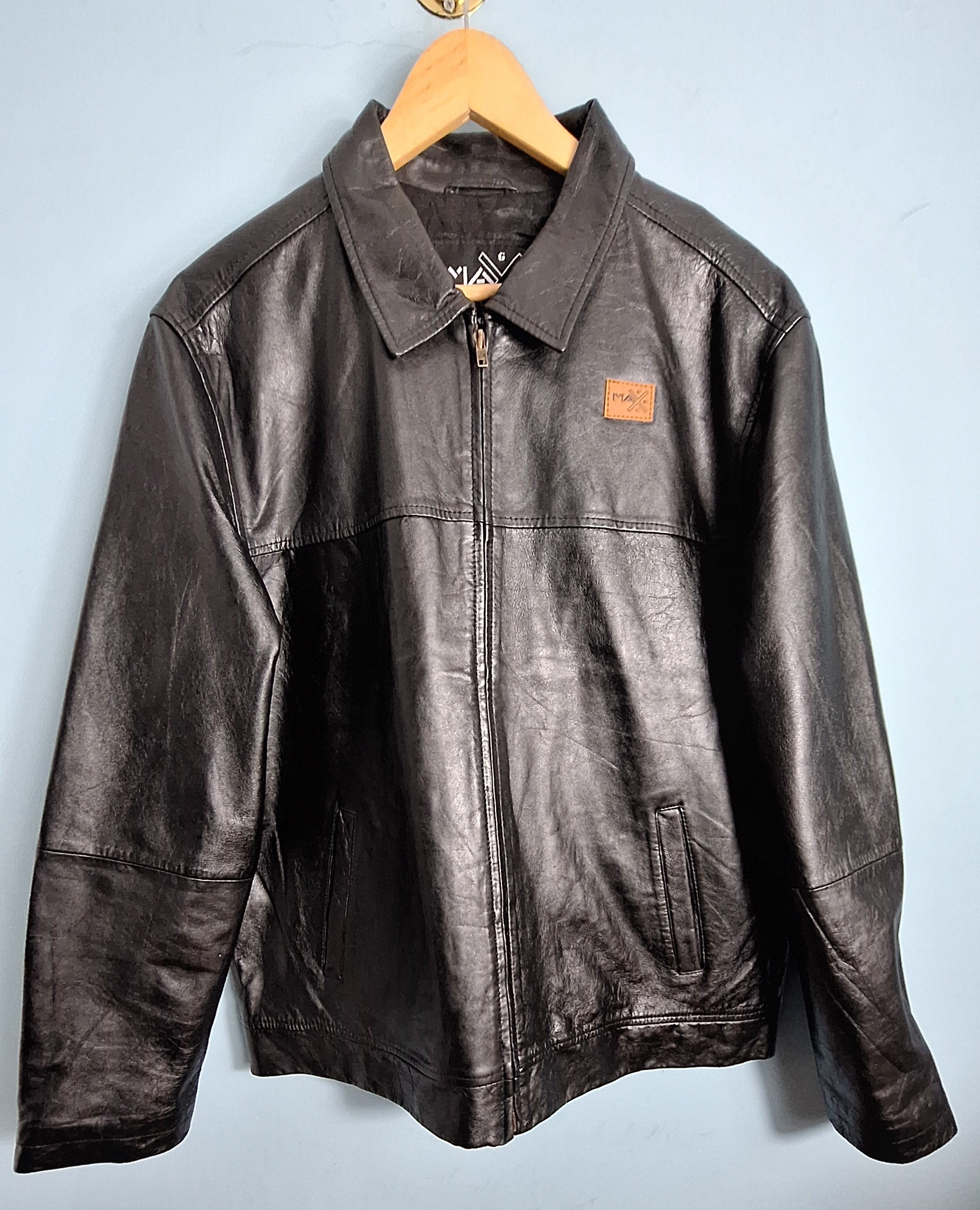 Genuine Leather Jacket -  MAXGRG