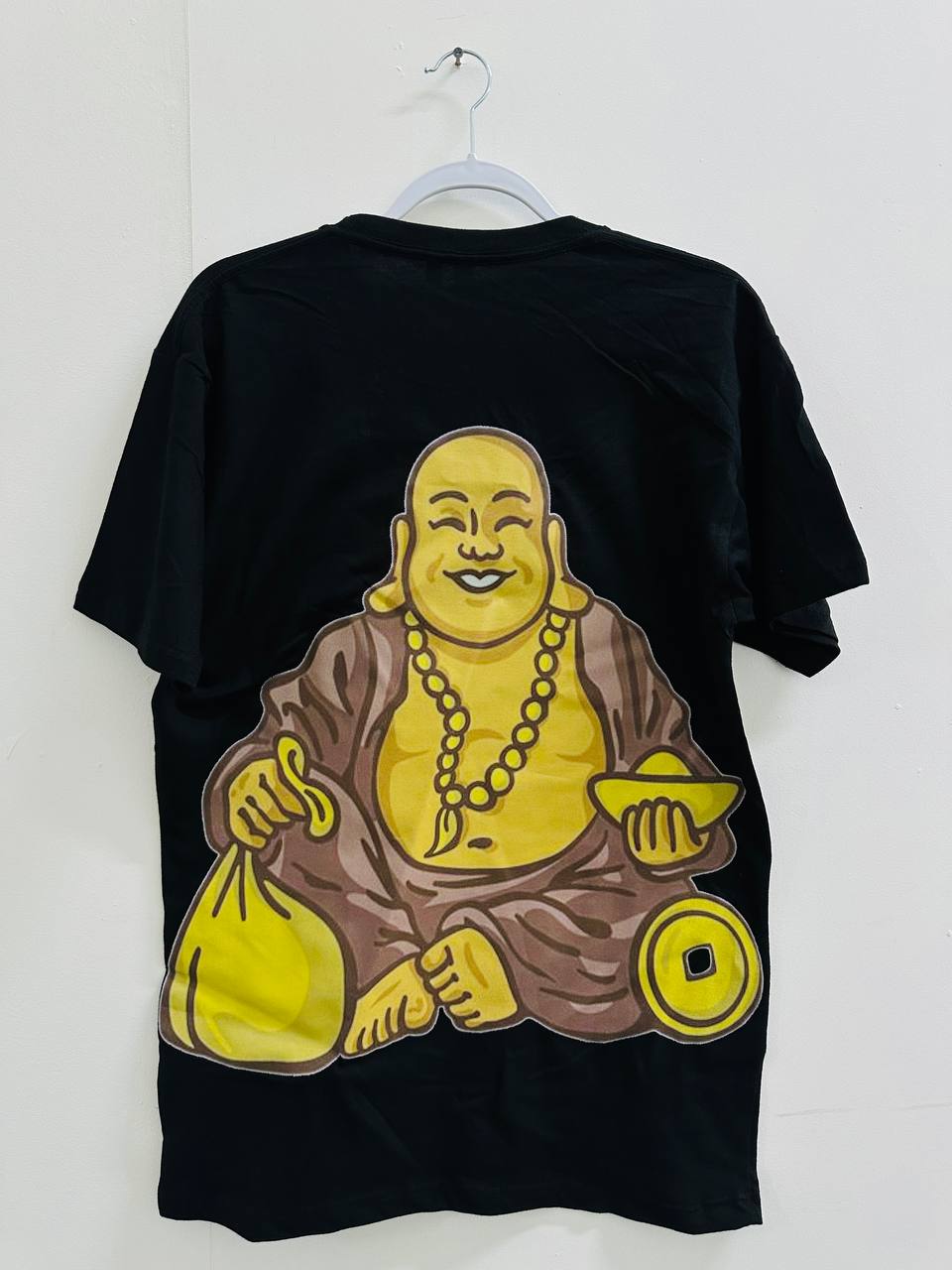 Laughing Buddha Design Custom XL Size T-Shirts  - Graphic Unisex T-Shirts | Various Color