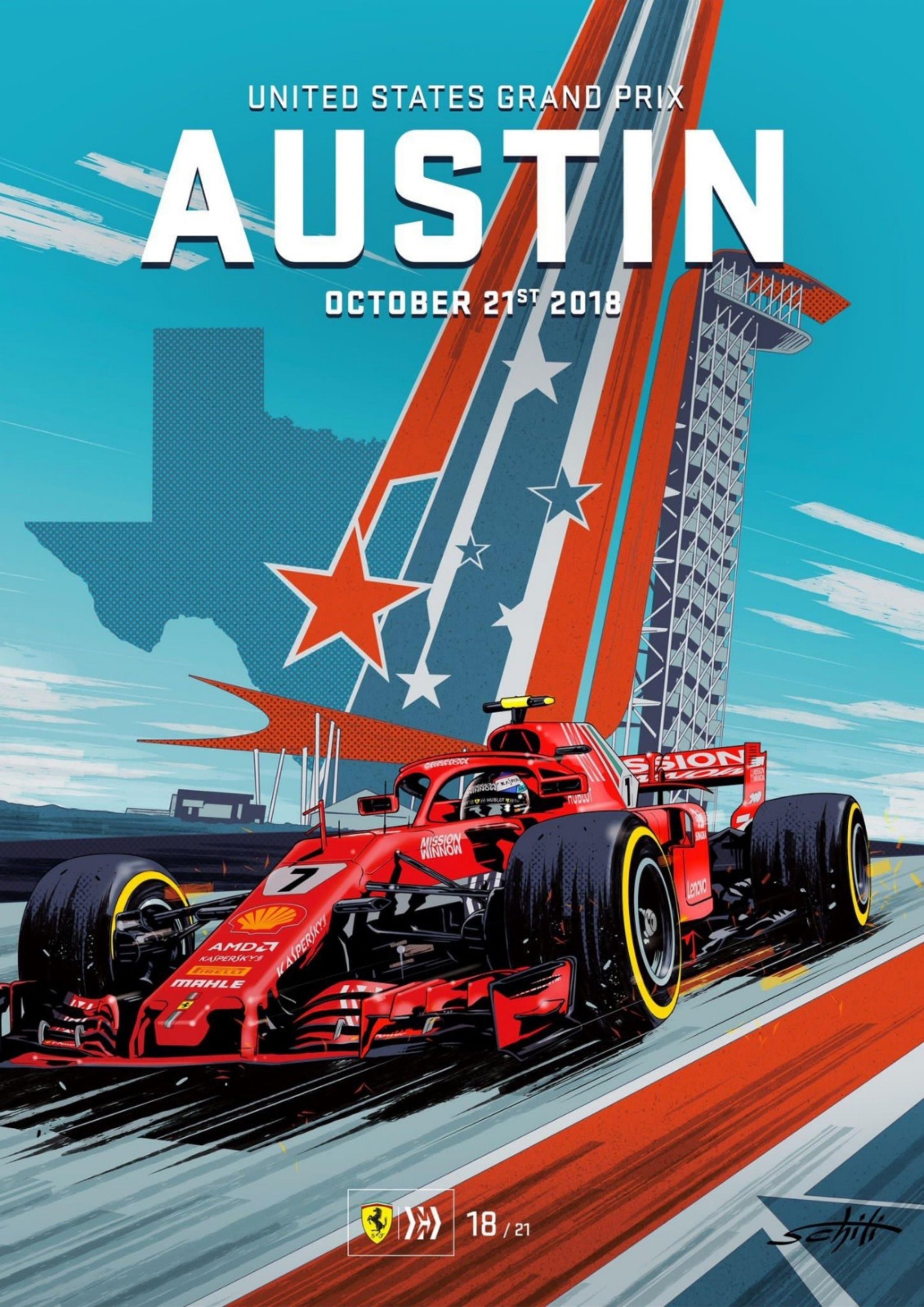 Ferrari Poster