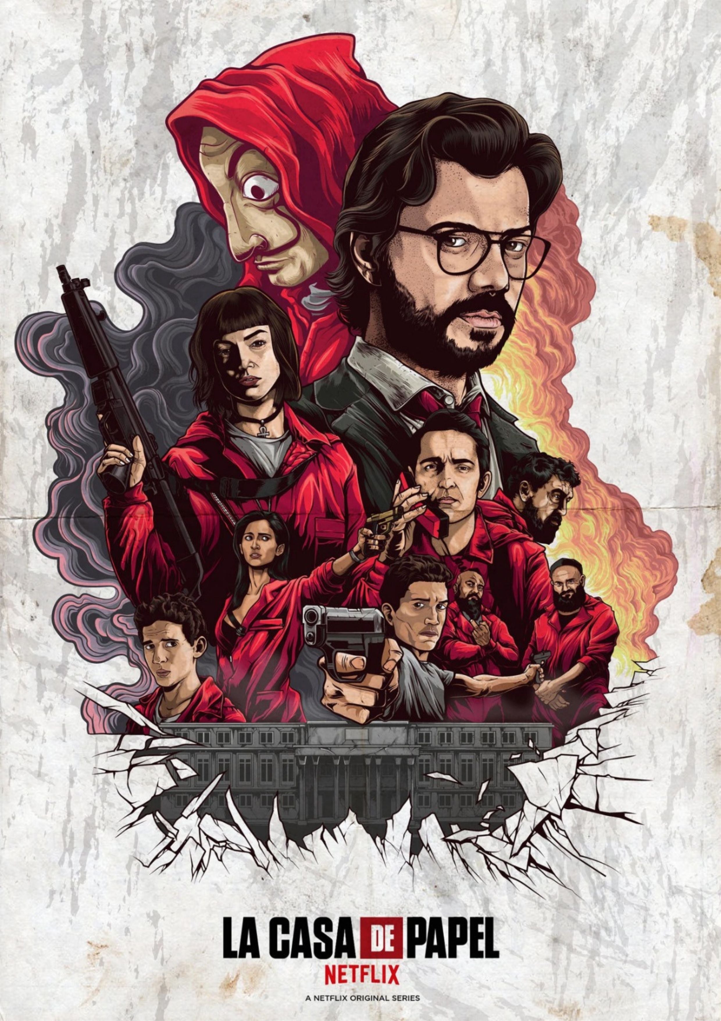 La Casa De Papel Poster