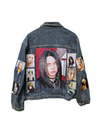 Billie Eilish Customised Graphic Denim Jackets - MAXGRG