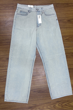 Light Blue Baggy Jeans Pants - MAXGRG