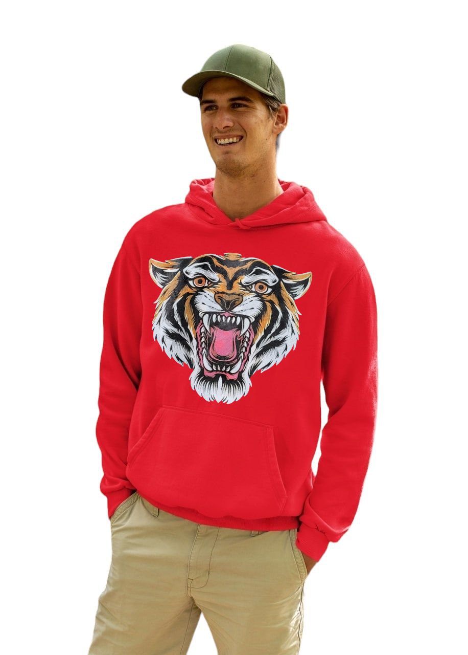 Tiger Custom Unisex Graphic Hoodie | Rock Band Graphic Hoodie | Different Color & Sizes from Kids to Adult