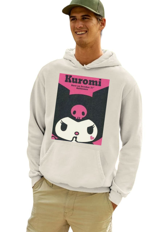 Kuromi Custom Unisex Graphic Hoodie | Rock Band Graphic Hoodie | Different Color & Sizes from Kids to Adult