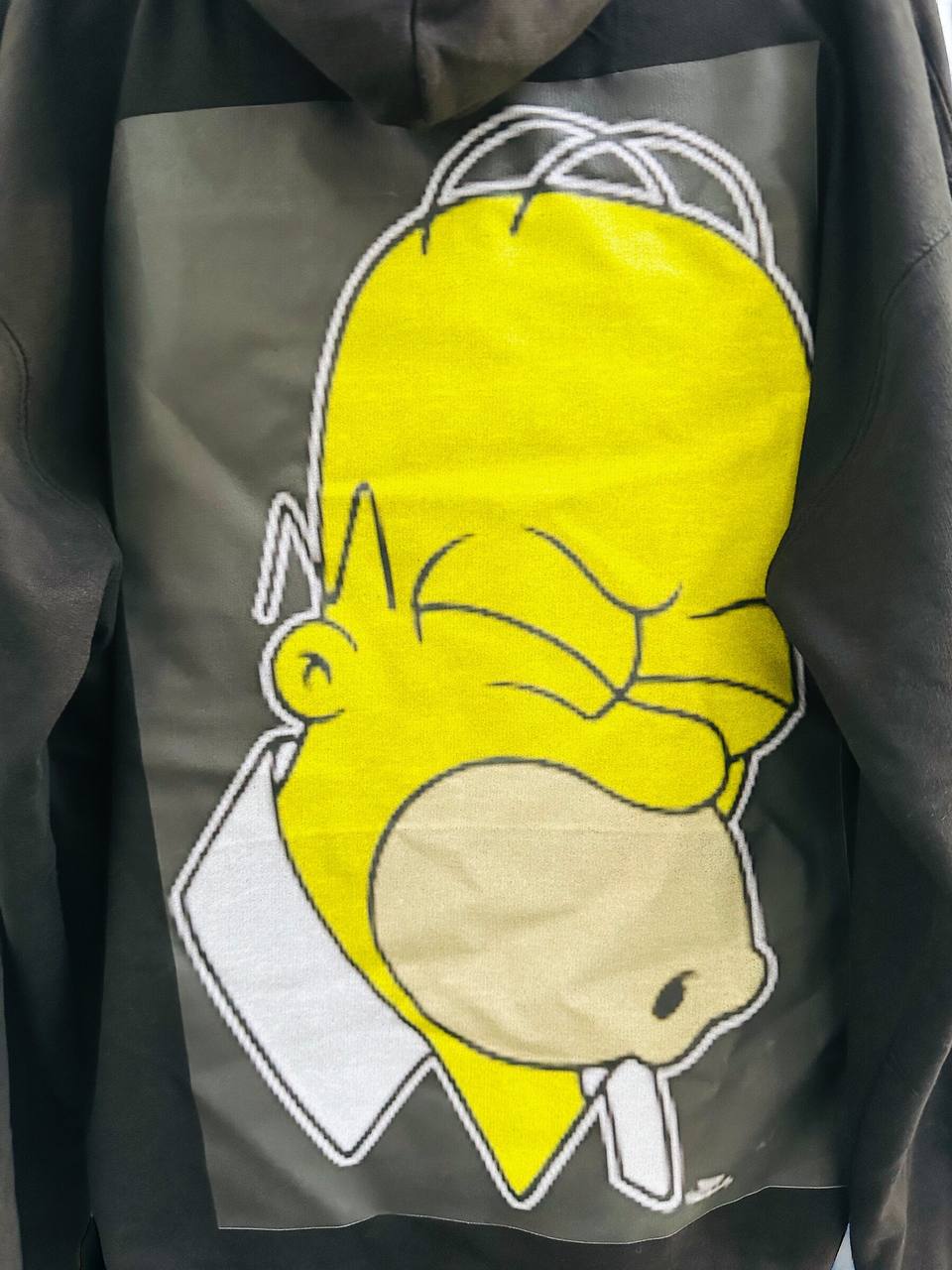 Simpsons Design Custom XL Size Hoodie  - Graphic Unisex Hoodie | Various Color