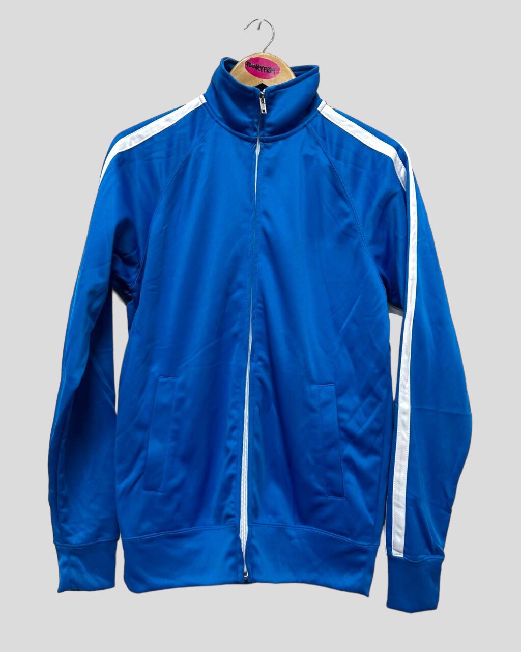 Men's High Neck Zip-through Track Top Jackets