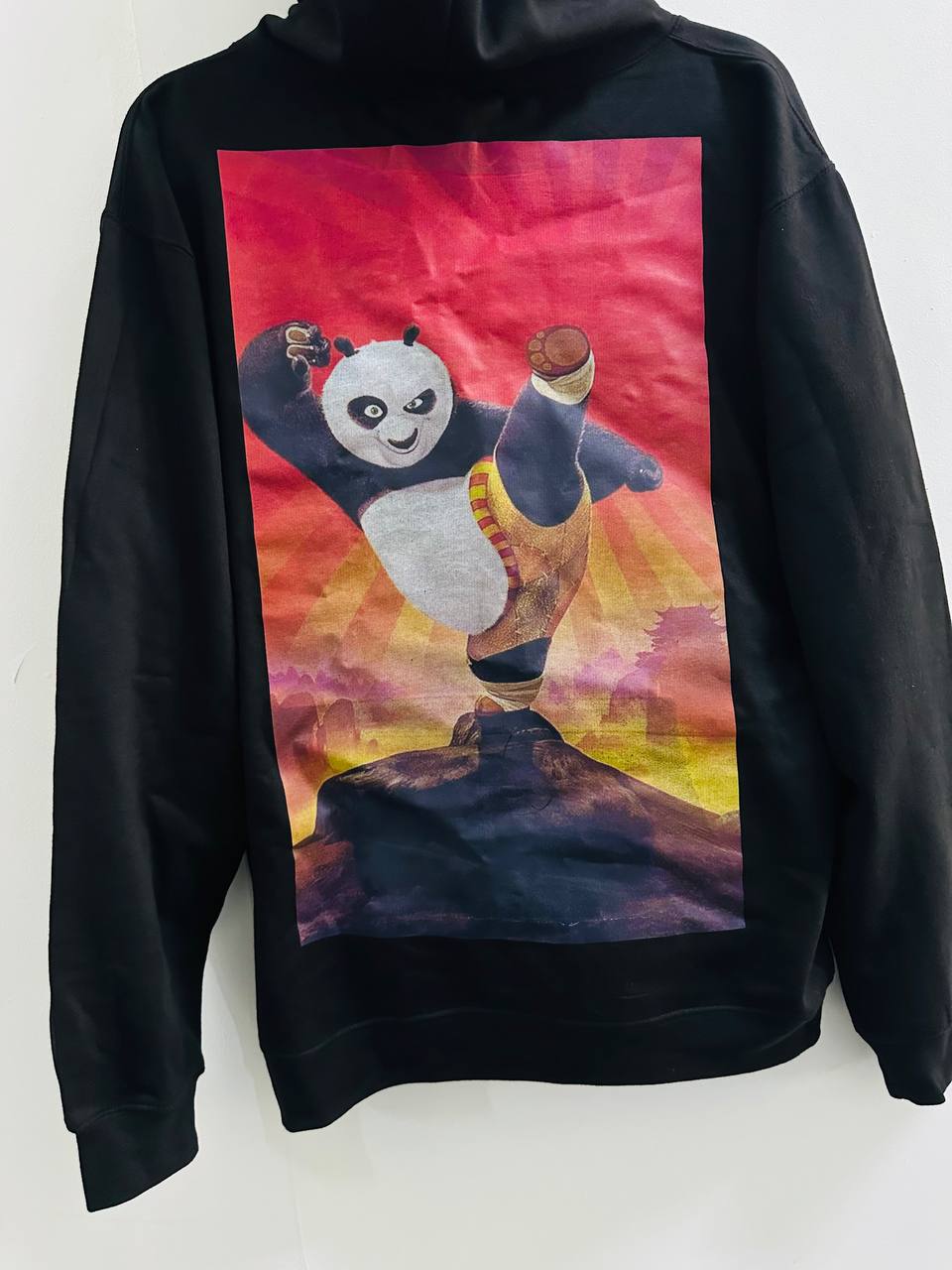 Kung Fu Panda Design Custom XL Size Hoodie  - Graphic Unisex Hoodie | Various Color