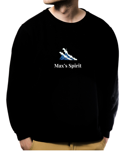 [Your Name]'s Spirit  Sweatshirt | Customized Black Sweatshirt | Personalized and Stylish