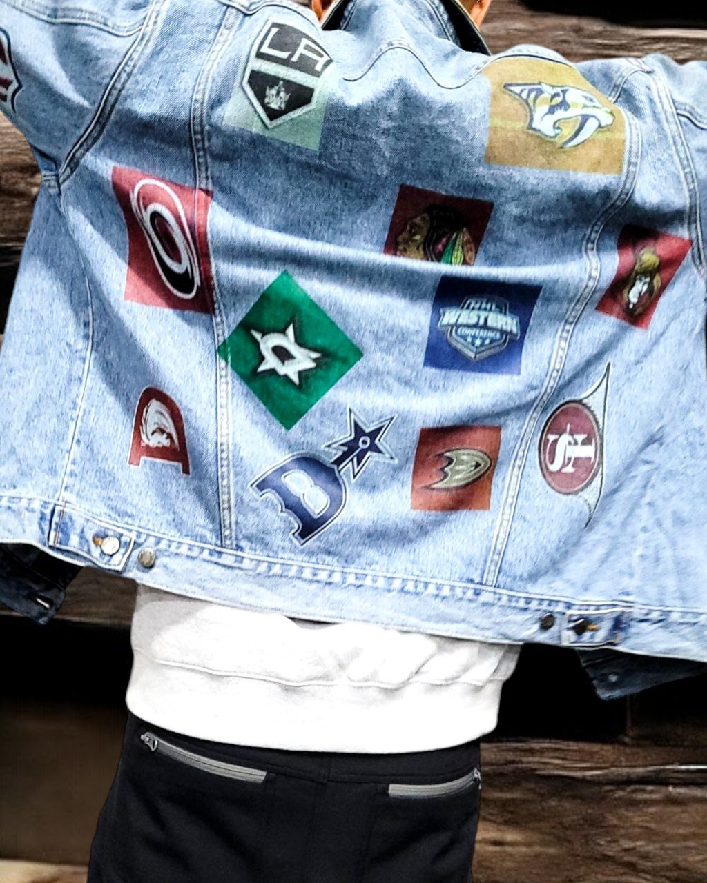 Vintage NFL Denim Jacket  Customizable 80s90s Trucker Style  S-XXL Sizes