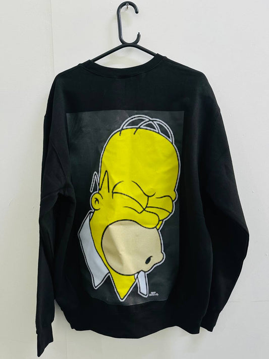 Simpsons Design Custom XL Size Sweatshirts  - Graphic Unisex Sweatshirts | Various Color