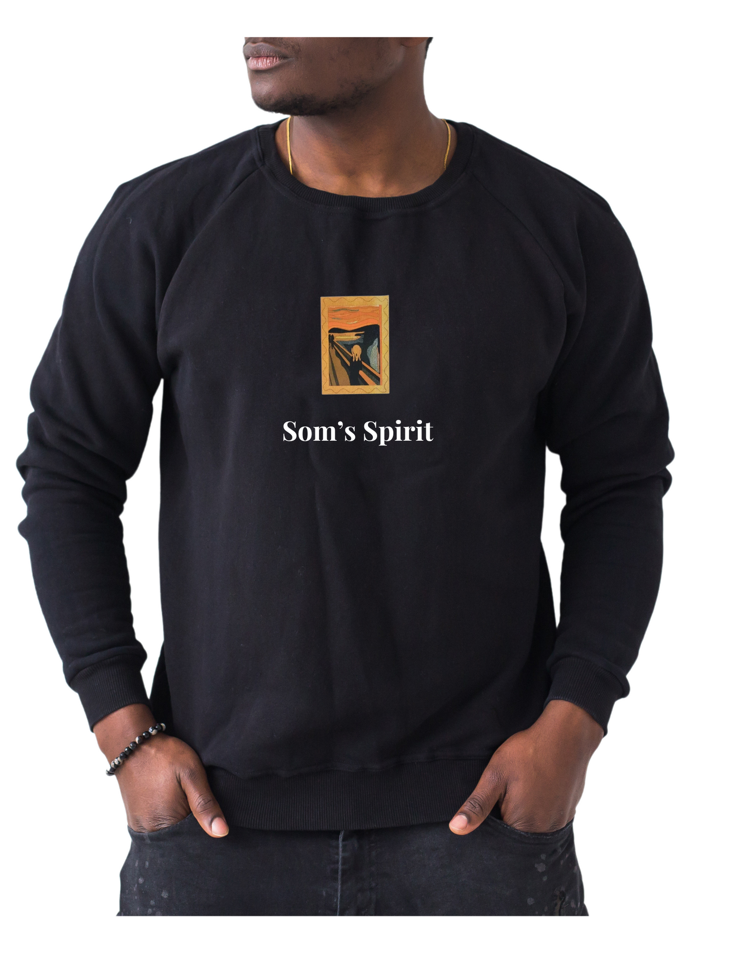 [Your Name]'s Spirit  Sweatshirt | Customized Black Sweatshirt | Personalized and Stylish