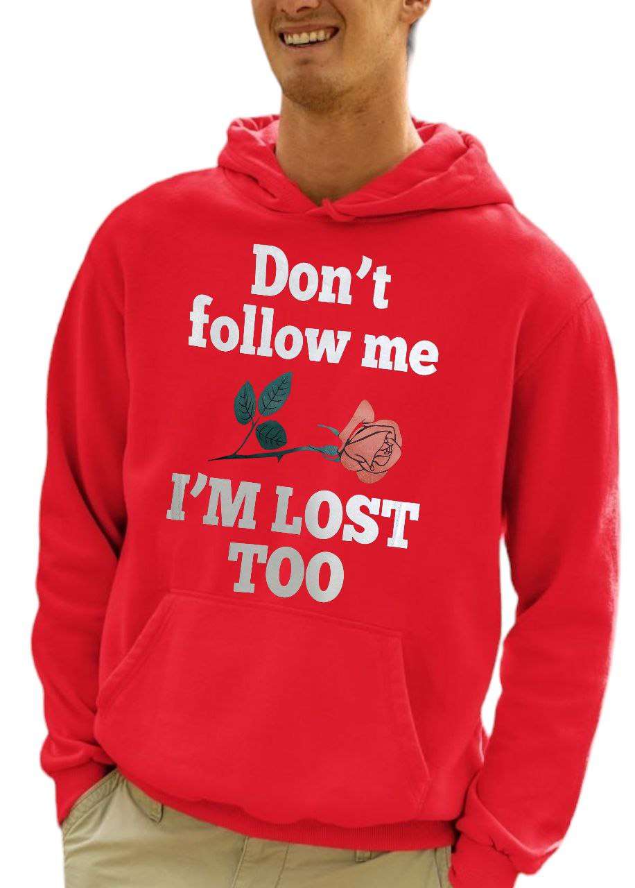 Don't Follow Me Custom Unisex Graphic Hoodie | Rock Band Graphic Hoodie | Different Color & Sizes from Kids to Adult