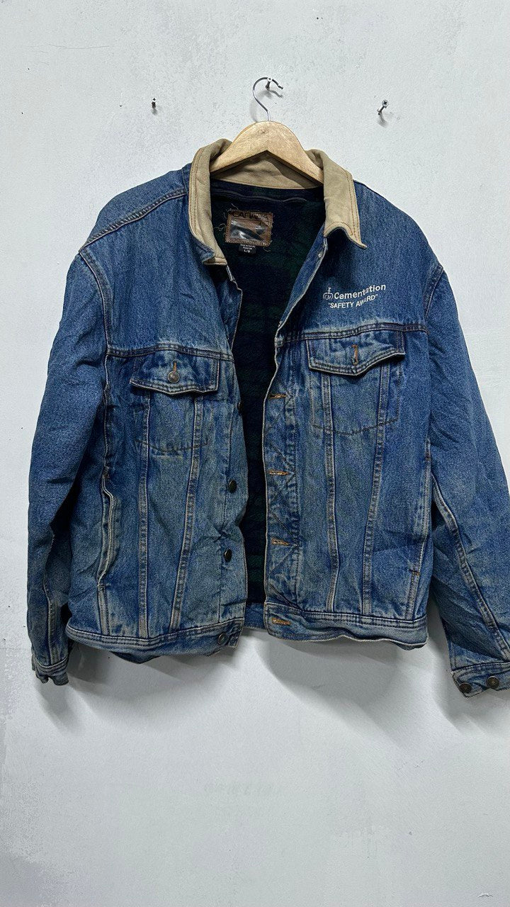 Vintage Quilted-Lined Denim Jackets – Warm, Stylish, Multiple Sizes