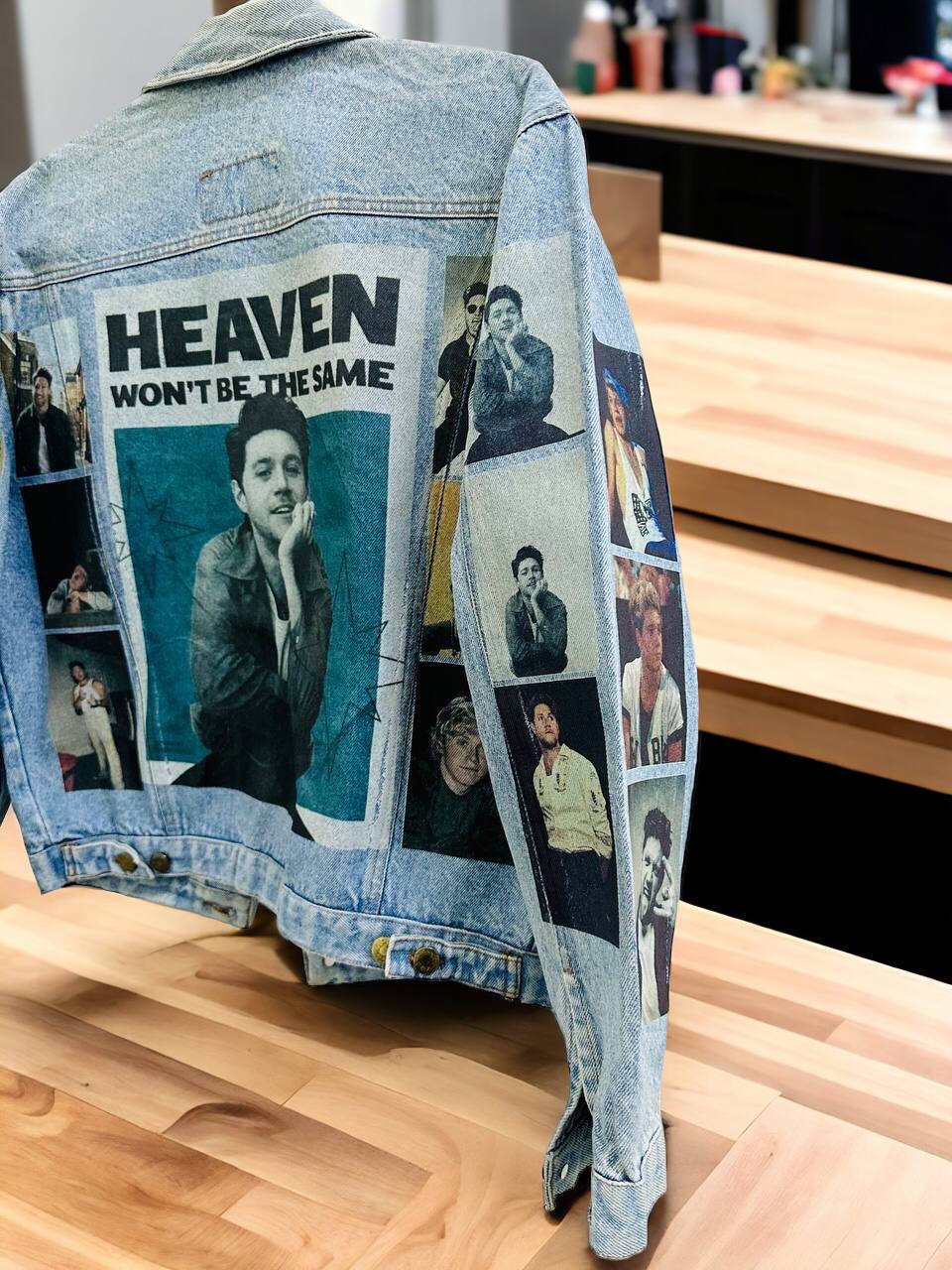 Niall Horan Customised Denim Jacket l Printed Denim Jacket