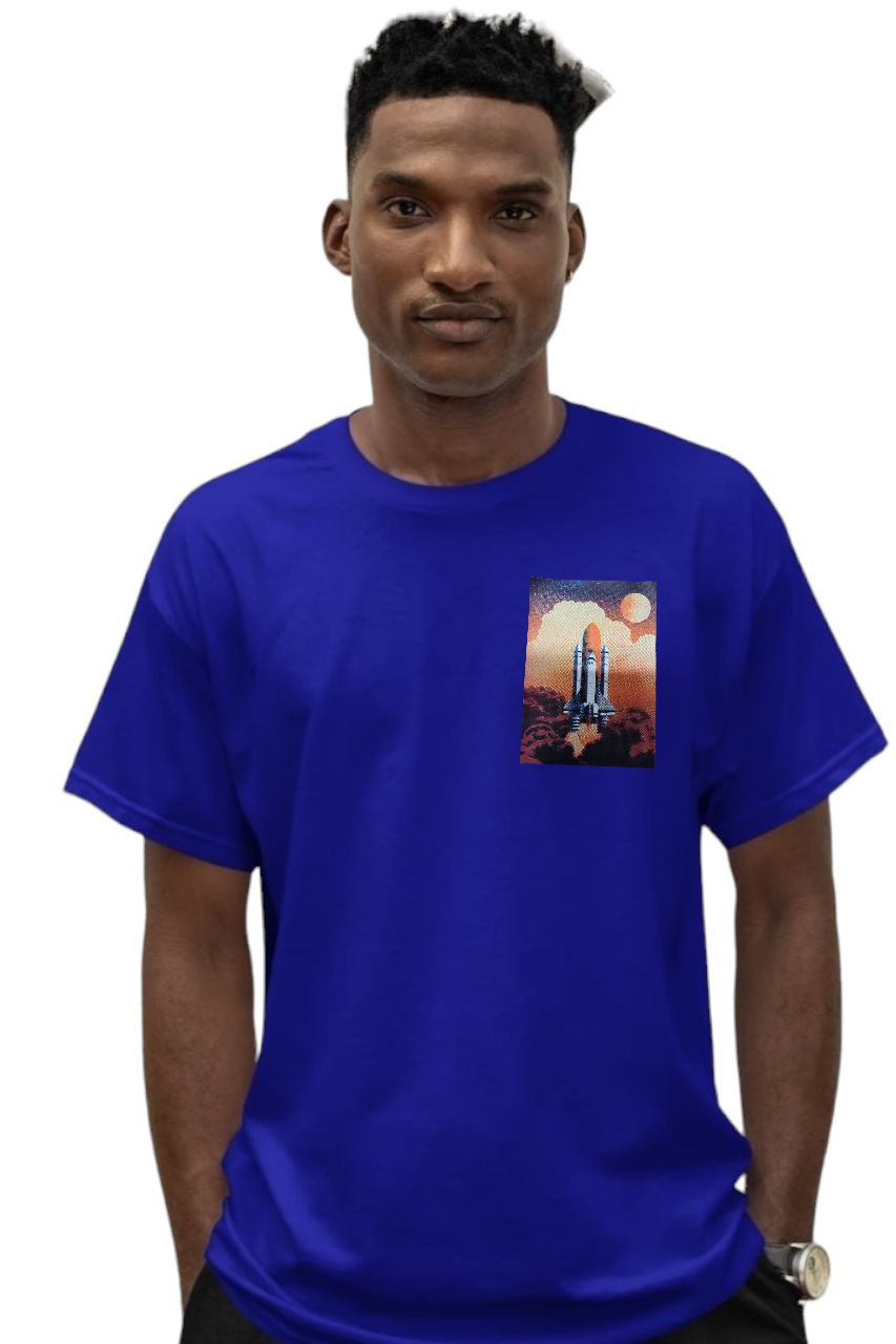 NASA [A6 Size Print] Custom T-shirt - Graphic Unisex T-shirt | Various Color & Sizes