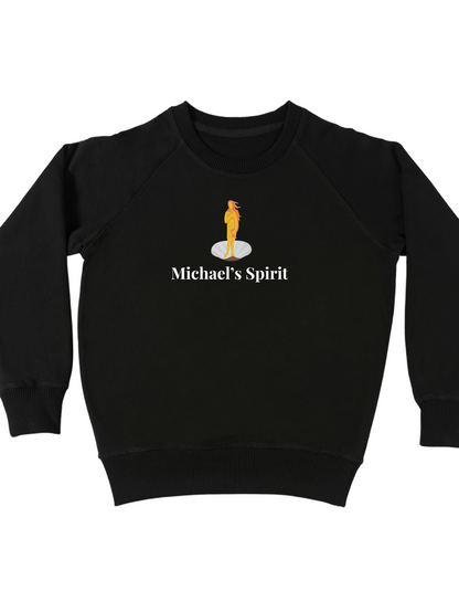 [Your Name]'s Spirit  Sweatshirt | Customized Black Sweatshirt | Personalized and Stylish