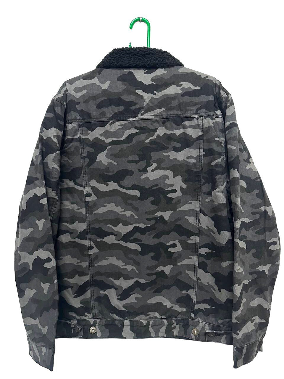 Camo Print Sherpa Jacket | Camouflage Print Jackets